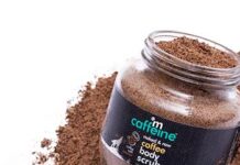 MCaffeine रॉ कॉफ़ी बॉडी स्क्रब रिव्यु (MCaffeine Body Scrub Review) mcaffiene