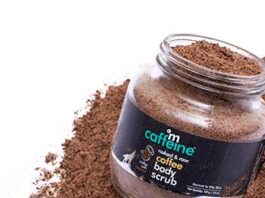 MCaffeine रॉ कॉफ़ी बॉडी स्क्रब रिव्यु (MCaffeine Body Scrub Review) mcaffiene