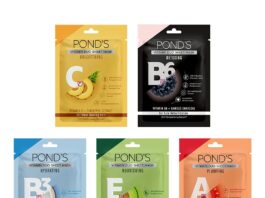 पोंड्स का नया duo विटामिन वाला शीट मास्क हुआ लांच (Ponds Vitamin Duo Sheet Mask) Ponds Vitamin Sheet mask