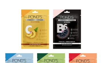 पोंड्स का नया duo विटामिन वाला शीट मास्क हुआ लांच (Ponds Vitamin Duo Sheet Mask) Ponds Vitamin Sheet mask
