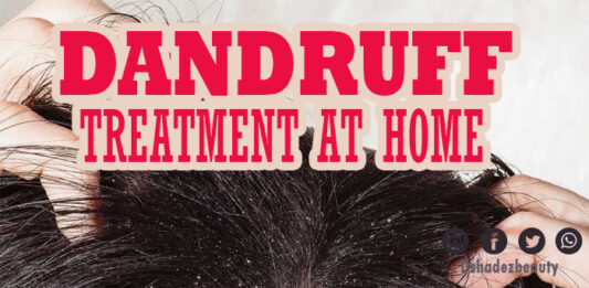डैंड्रफ का घरेलु इलाज़ (Dandruff Treatment at Home)