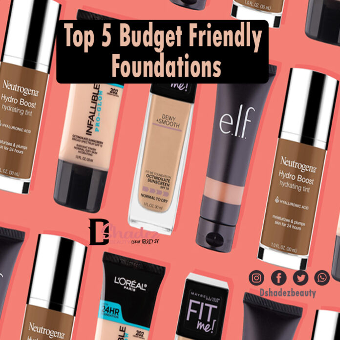 Top 5 Budget Friendly Foundations
