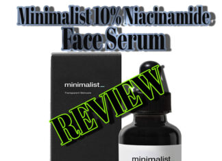 मिनिमलिस्ट 10% नियासिनमाइड सीरम रिव्यु (Minimalist 10% Niacinamide Face Serum Review) Minimalist 10% Niacinamide Face Serum Review
