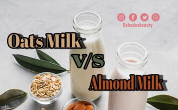 जई का दूध बनाम बादाम दूध: कौन सा बेहतर है? (Oats Milk versus Almond Milk) almond milk versus oats milk