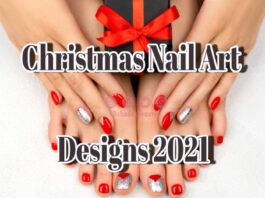 क्रिसमस नेल आर्ट डिज़ाइनस 2021 (Christmas Nail Art Designs 2021) christmas nail art designs 2021
