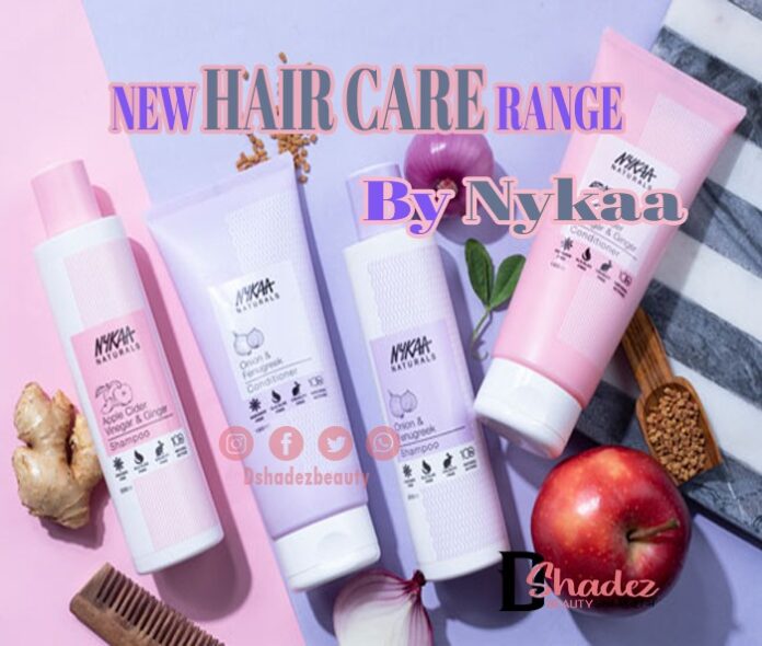 hair care range by nykaa