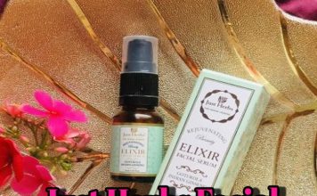 जस्ट हर्ब्स फेशियल सीरम रिव्यू (Just Herbs Elixir Serum Review) just herbs elixir serum review