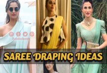 18 बेस्ट साड़ी ड्रेपिंग आइडियाज ऑफ़ 2021 (Best Saree Draping Ideas) best saree draping ideas
