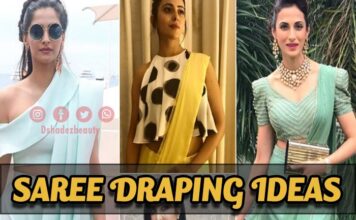 18 बेस्ट साड़ी ड्रेपिंग आइडियाज ऑफ़ 2021 (Best Saree Draping Ideas) best saree draping ideas