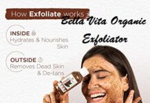 बेलाविटा आर्गेनिक एक्सफोलिएटर रिव्यु (BellaVita Organic Exfoliator Grit Review) bella vita organic exfoliator