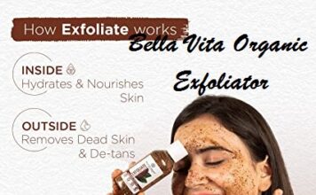 बेलाविटा आर्गेनिक एक्सफोलिएटर रिव्यु (BellaVita Organic Exfoliator Grit Review) bella vita organic exfoliator