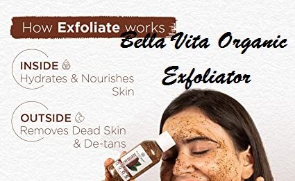 बेलाविटा आर्गेनिक एक्सफोलिएटर रिव्यु (BellaVita Organic Exfoliator Grit Review) bella vita organic exfoliator