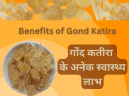 गोंद कतीरा के अनेक स्वास्थ्य लाभ Benefits of Gond Katira Benefits of Gond Katira