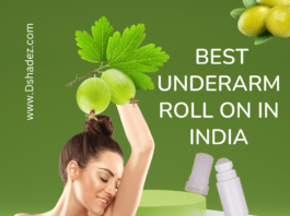 भारत में बेस्टअंडरआर्म रोल ऑन Best Underarm Roll On in India Best Underarm Roll On in India